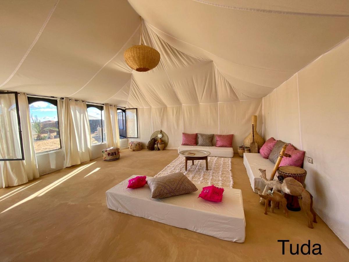 Tuda Luxury Camp Hotel Merzouga Exterior photo