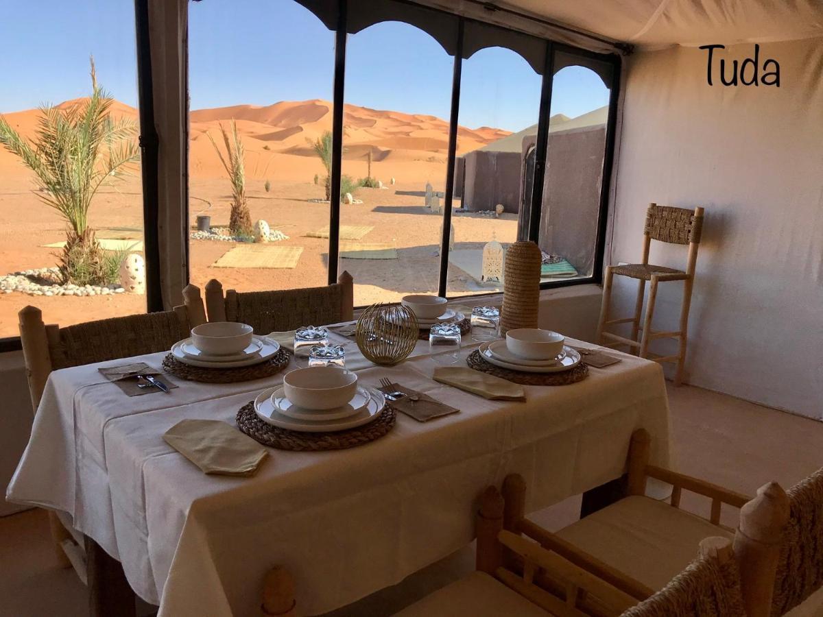 Tuda Luxury Camp Hotel Merzouga Exterior photo