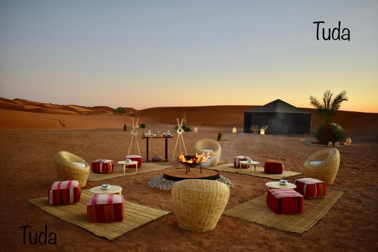 Tuda Luxury Camp Hotel Merzouga Exterior photo