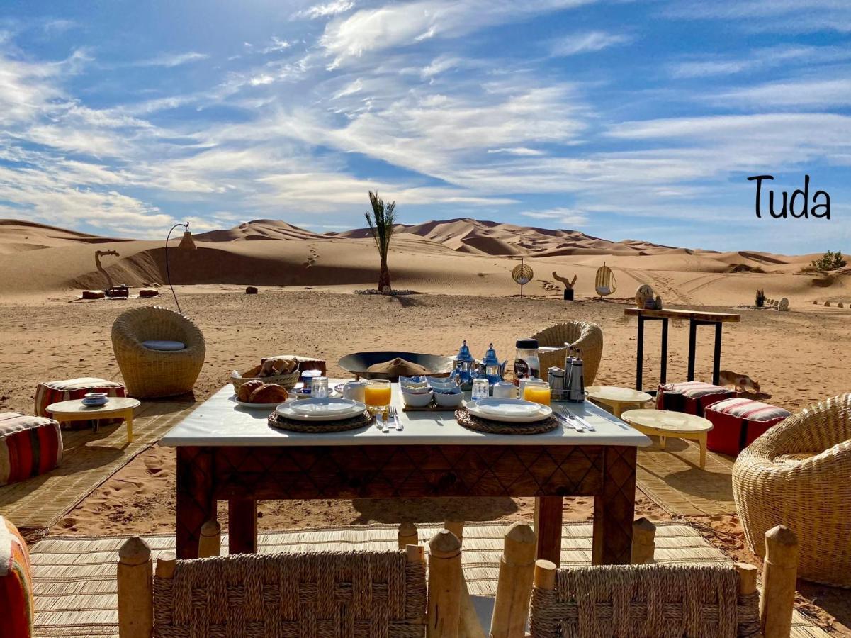 Tuda Luxury Camp Hotel Merzouga Exterior photo